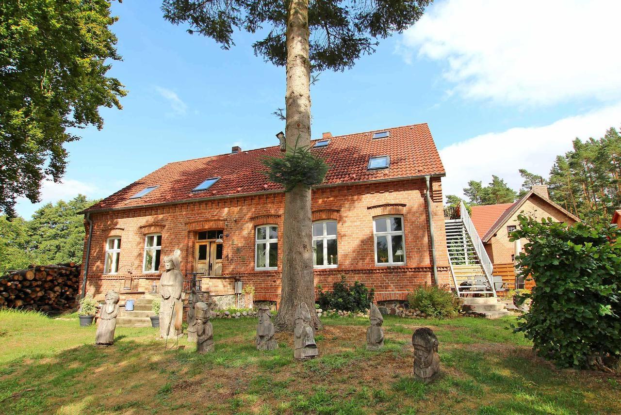 Ferienwohnung Im Forsthaus Am See Schwarz Экстерьер фото